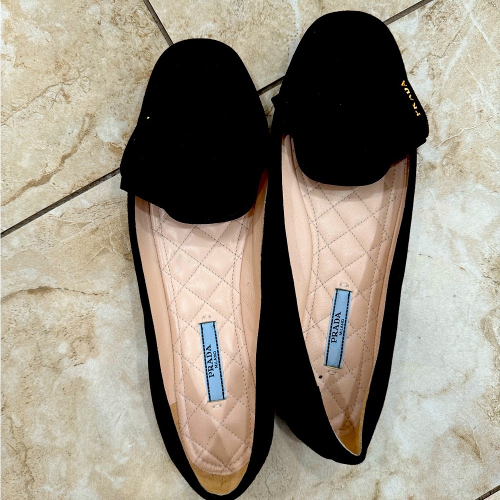 Prada suede